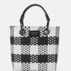 Emporio Armani Myea Woven Set - Handbag - Bianco Caldo/Nero