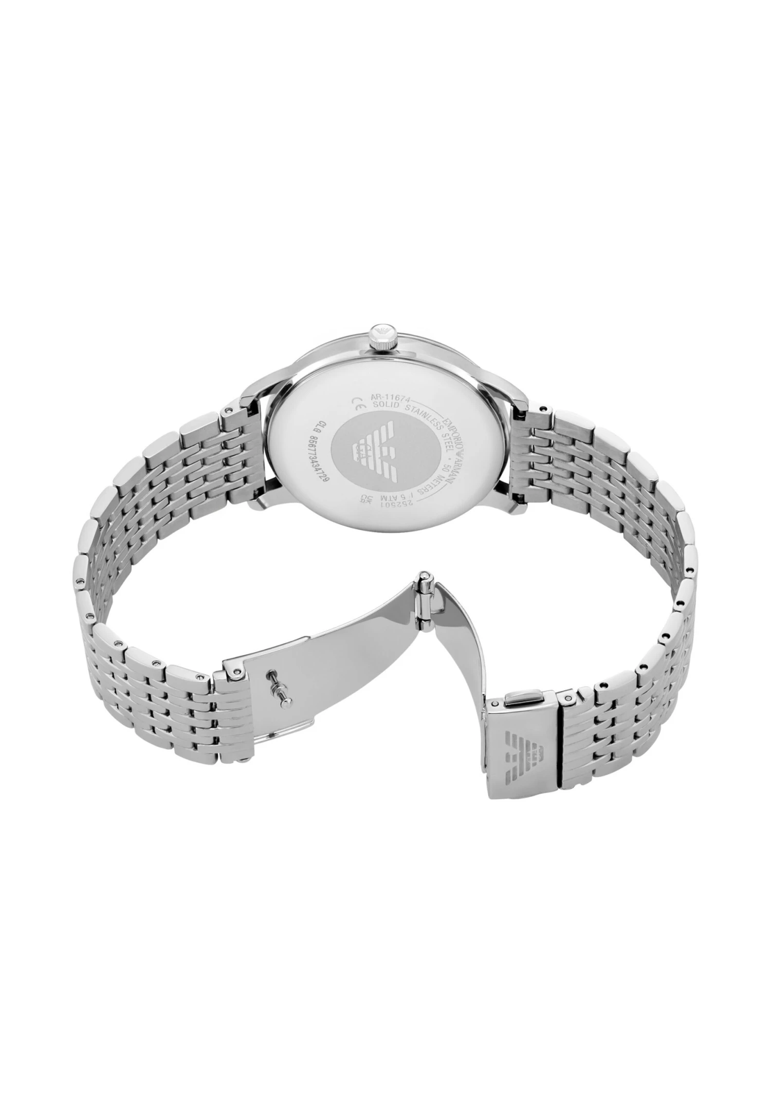 Emporio Armani MINIMALIST - Watch - Silver-coloured 6 Emporio Armani MINIMALIST - Watch - Silver-coloured - Image 4