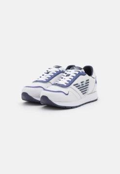 Emporio Armani Ally - Trainers - Whit/Red/Amethyst 11 Emporio Armani Ally - Trainers - Whit/Red/Amethyst -Total Wear Store cc1f58644d2f457c9b58d129772ef55a
