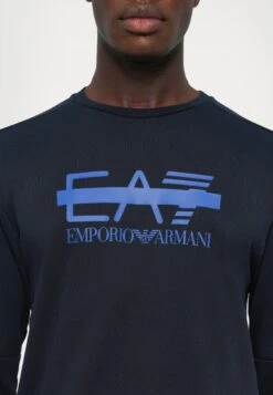 EA7 Emporio Armani TRAIN LOGO SERIES - Sweatshirt - Blue -Total Wear Store cc2cf358f12841d2ba7c4203c8c15b29