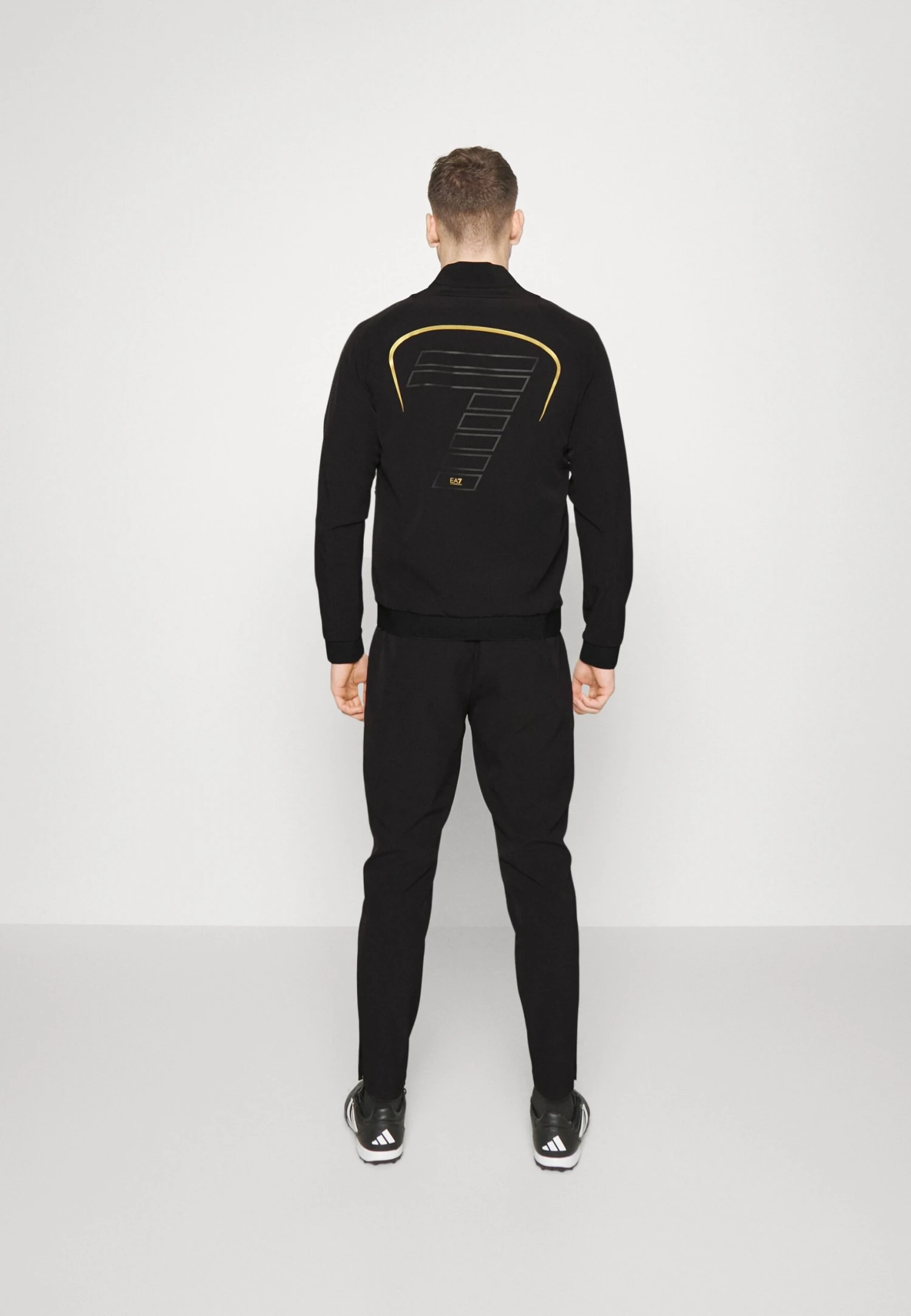 EA7 Emporio Armani Train Soccer Suit- Tracksuit - Black 5 EA7 Emporio Armani Train Soccer Suit- Tracksuit - Black - Image 3