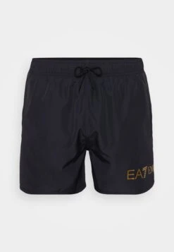 EA7 Emporio Armani BEACHWEAR - Swimming Shorts - Black/gold -Total Wear Store cc53ecd0acef45de945babd7711b0831 1