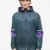 EA7 Emporio Armani TRAIN GRAPHIC SERIES HOODIE MONOGRAM - Light Jacket - Dark Green Fancy -Total Wear Store cc78ae330d8547fb85bba1e8942a1265