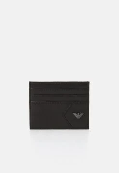Emporio Armani CARD HOLDER - Wallet - Black Beauty