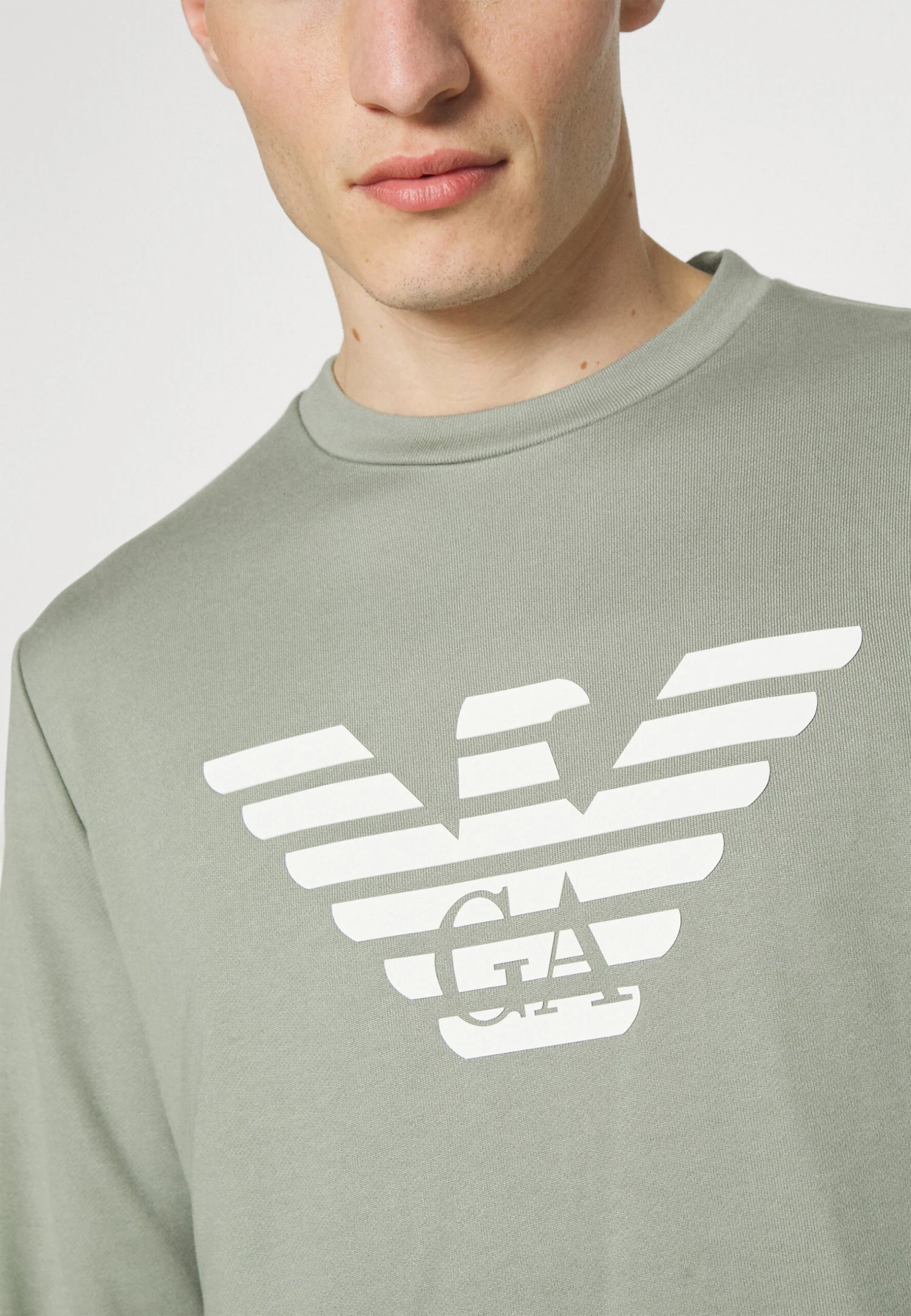 Emporio Armani Sweatshirt - Salvia 7 Emporio Armani Sweatshirt - Salvia - Image 5