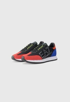 EA7 Emporio Armani UNISEX - Trainers - Black/surf The Web/macaw Green/molten Lava/ponderosa Pine/silver-coloured -Total Wear Store ccd0409132f6419284bcad771c002039