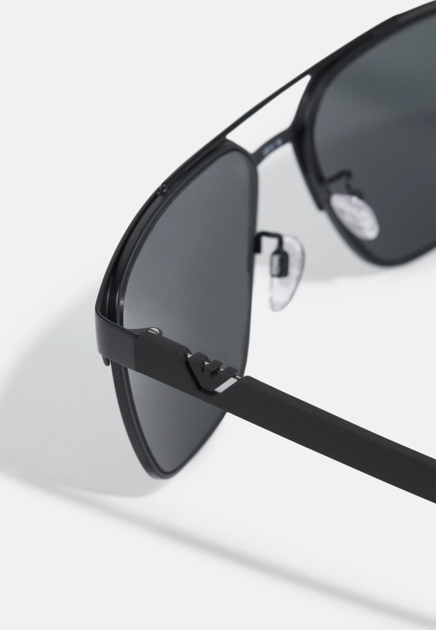 Emporio Armani Sunglasses - Matte Black/Dark Grey 5 Emporio Armani Sunglasses - Matte Black/Dark Grey - Image 3