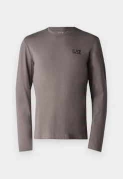 EA7 Emporio Armani TRAIN CORE TEE - Long Sleeved Top - Asphalt -Total Wear Store cd02d49737b9428dbcd33d9cf031f192 1