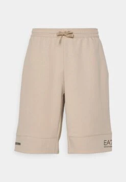 EA7 Emporio Armani Bermuda - Tracksuit Bottoms - Beige -Total Wear Store cd67a679c7014027add6454bd26bb6ca