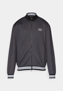 EA7 Emporio Armani TENNIS CLUB TRACKTOP - Zip-up Sweatshirt - Blue -Total Wear Store ce2ca90b1ac54dc49814e69005801215