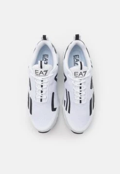 EA7 Emporio Armani Ultimate Kombat Unisex - Trainers - White/Black -Total Wear Store ce72a4b178f7406d9c94708d2d1637a9