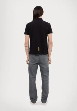 EA7 Emporio Armani TRAIN CORE - Polo Shirt - Black -Total Wear Store ce826848a3ab4381b656739e182ea0ef