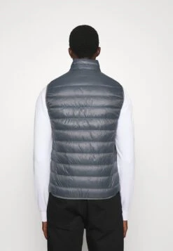 EA7 Emporio Armani Waistcoat - Dark Grey -Total Wear Store ce8db966742c43c39f7554b73ae27f3f