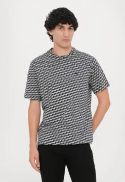 Emporio Armani Print T-shirt - White/blue -Total Wear Store cec0f129510c46c899e10212f3702e10