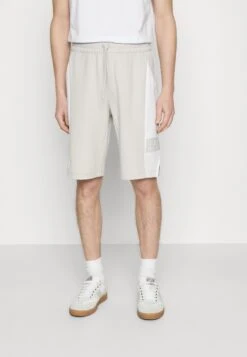 EA7 Emporio Armani Bermuda - Tracksuit Bottoms - Bright Grey