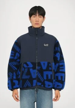 EA7 Emporio Armani MOUNTAIN JACKET LOGO - Winter Jacket - Blue