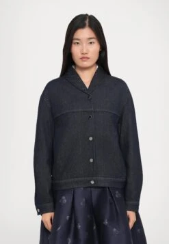 Emporio Armani BLOUSON JACKET - Denim Jacket - Blue Denim