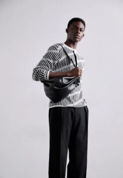 Emporio Armani Jumper - Black/star White -Total Wear Store d15c1a0cf5a74307bc3984a05c0eaa44