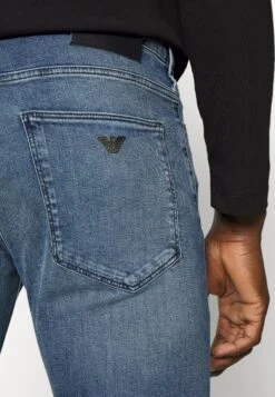 Emporio Armani 5 Pockets Pant - Slim Fit Jeans - Denim Blu -Total Wear Store d1e5fd7048924fe49405d7ded16773d2