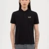EA7 Emporio Armani TRAIN CORE - Polo Shirt - Black -Total Wear Store d1f5125845fb4612b68da940fe66072e