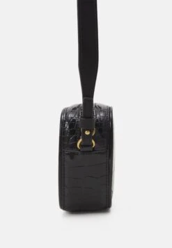 Emporio Armani Camera Case Cervo Camera Case Croc - Across Body Bag - Nero -Total Wear Store d25053856ef04b439a280c3a2d6b0795