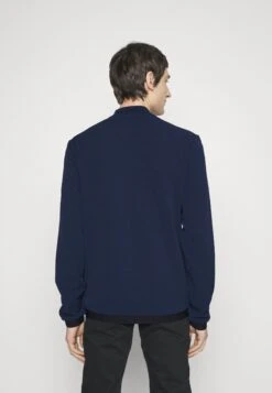 EA7 Emporio Armani Zip-Up Sweatshirt - Dark Blue -Total Wear Store d277c98eb6564737aa2625b9d489483b