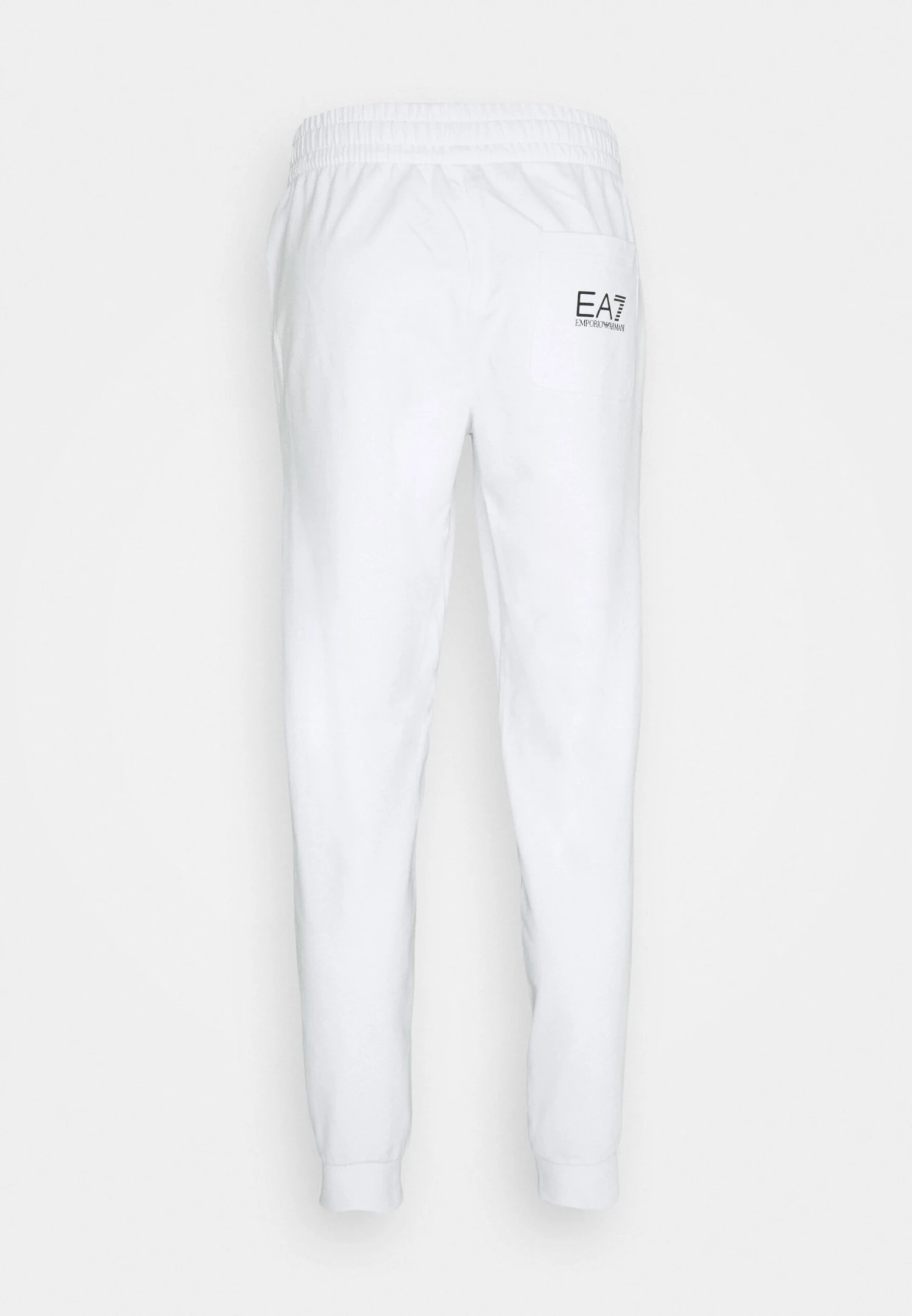 EA7 Emporio Armani Trouser - Tracksuit Bottoms - White/Black 11 EA7 Emporio Armani Trouser - Tracksuit Bottoms - White/Black - Image 9