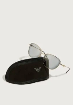 Emporio Armani Sunglasses - Gold-coloured/grey/black -Total Wear Store d2ce2f5523b4466ba43e3ed65df59888