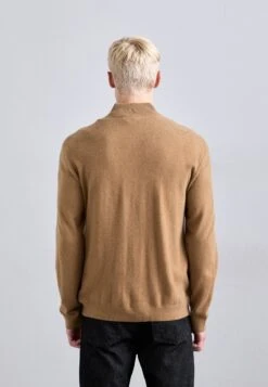 Emporio Armani CARDIGAN - Cardigan - Toasted Coconut -Total Wear Store d2d2ce4489b64c7683b8fa13ac01d946