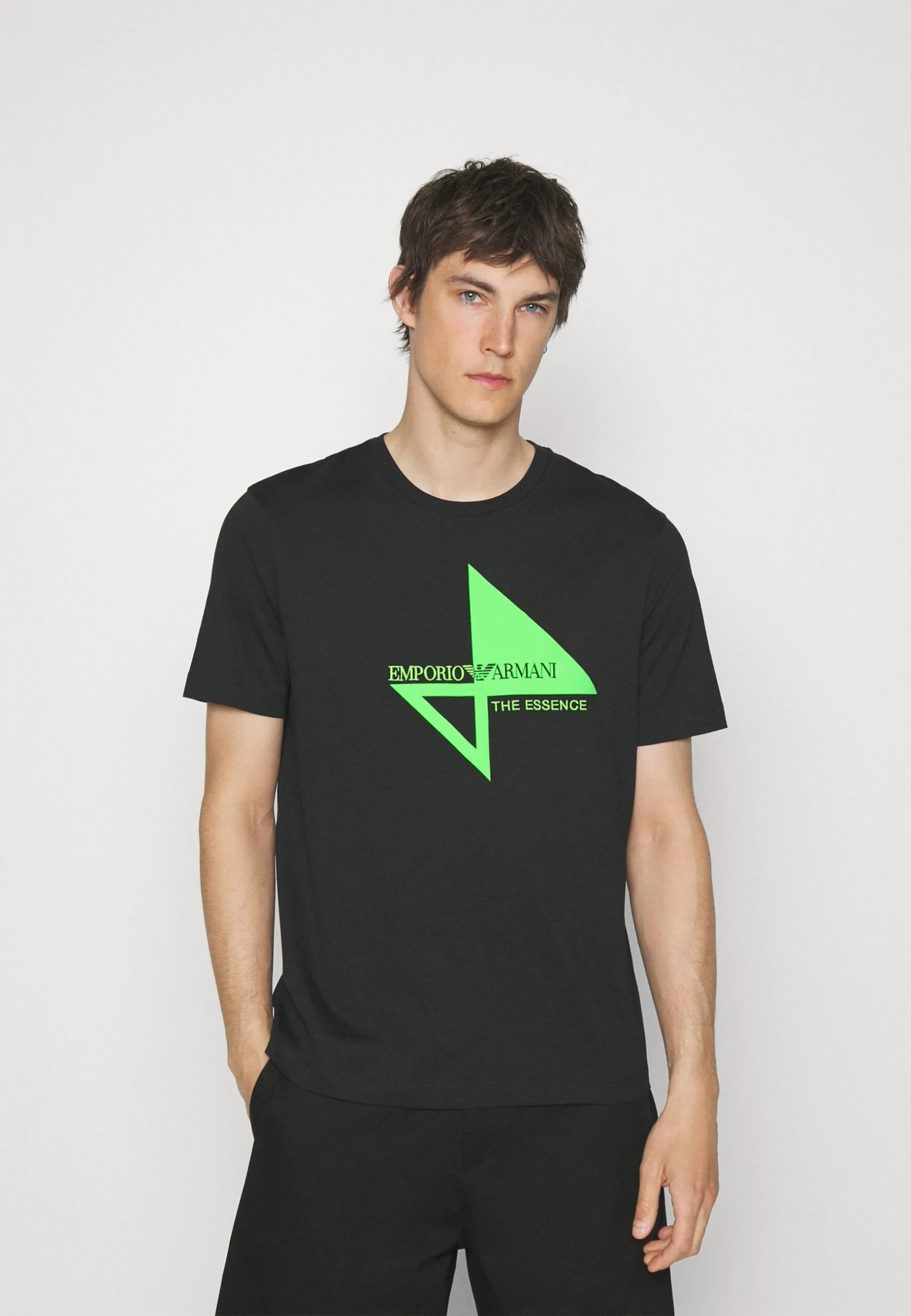 Emporio Armani Print T-Shirt - Nero 3 Emporio Armani Print T-Shirt - Nero