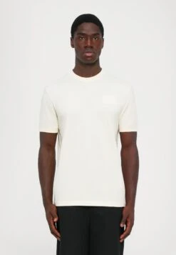 EA7 Emporio Armani TRAIN CORE TEE UNISEX - Basic T-shirt - Vanilla Ice -Total Wear Store d34b5fca2b5a4ff0b7d7002d7582f041