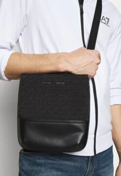 Emporio Armani Messenger Bag Unisex - Across Body Bag - Black -Total Wear Store d48582f828e343b698c457e34b9bfb2e