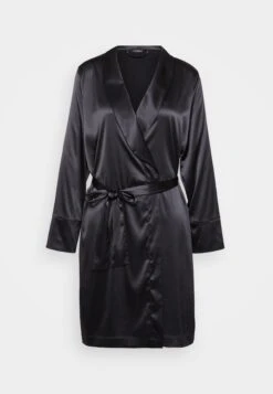 Emporio Armani DRESSING GOWN - Dressing Gown - Black -Total Wear Store d4a76493f5a94c6ea6346accddd45ff0
