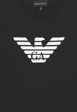 Emporio Armani Long Sleeved Top - Nero Aquila -Total Wear Store d4ac27e5f1d24b2cbf8da21f422ca70b