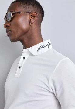 Emporio Armani Polo Shirt - Snow White 12 Emporio Armani Polo Shirt - Snow White -Total Wear Store d4faf2a996a049689b43d833bf4fb893