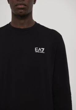 EA7 Emporio Armani TRAIN CORE TEE - Long Sleeved Top - Black -Total Wear Store d5054660f86d46ceb5238207fcd011fe