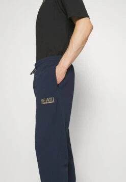 EA7 Emporio Armani Trouser - Tracksuit Bottoms - Blu Navy -Total Wear Store d57f99d8cd094bf5a9b34e3ba4d6a48a