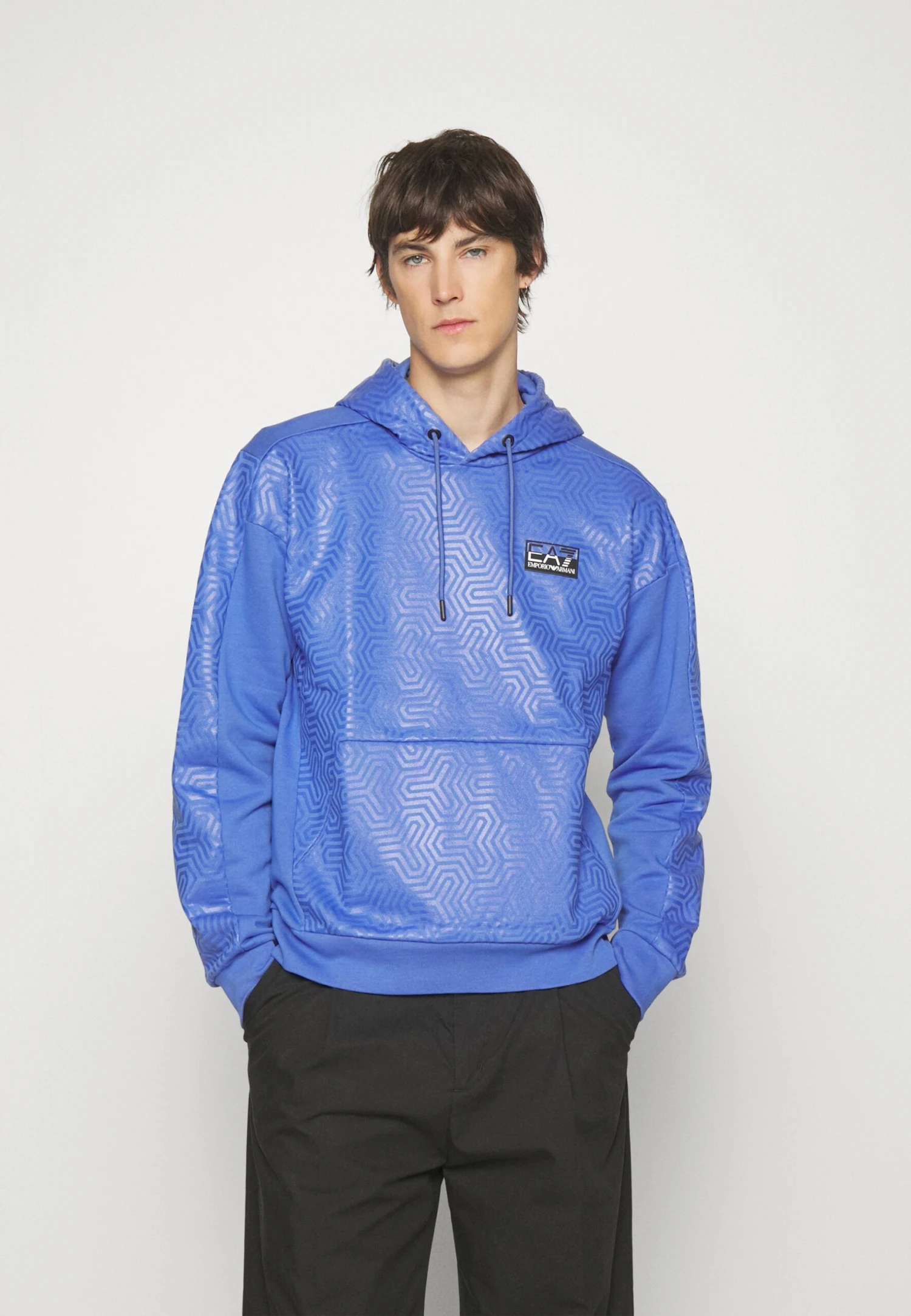 EA7 Emporio Armani Hoodie - Blue 3 EA7 Emporio Armani Hoodie - Blue