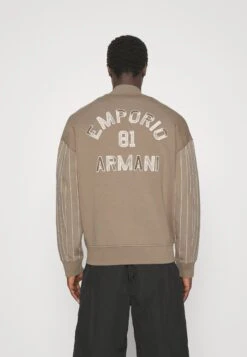 Emporio Armani Zip-Up Sweatshirt - Incenso