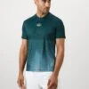 EA7 Emporio Armani TENNIS PRO TEE GRAPHIC - Sports T-shirt - Green Fancy -Total Wear Store d62d48329d444589b539c0be81cb67c9