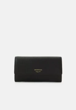 Emporio Armani Foglio Continental - Wallet - Nero
