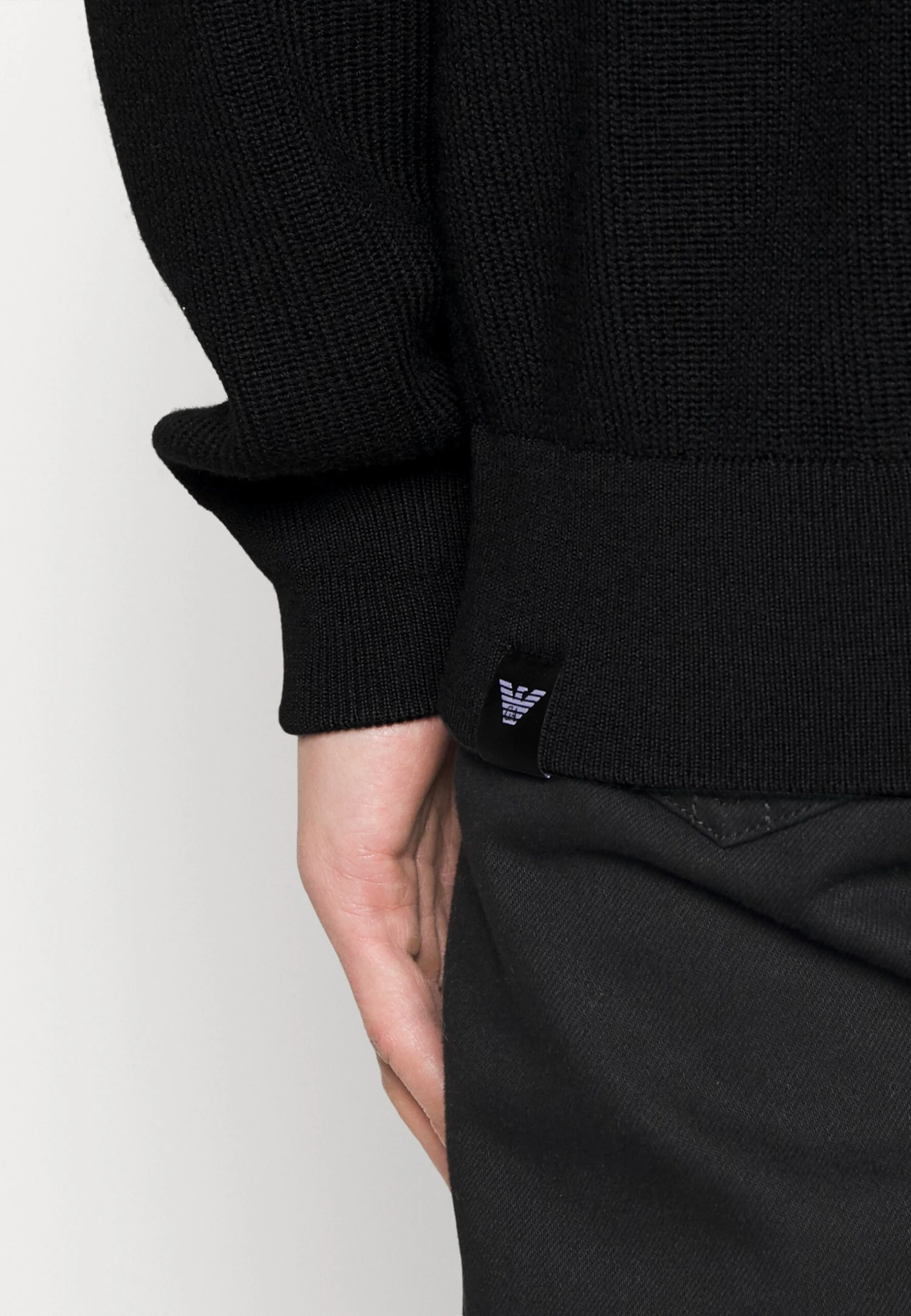 Emporio Armani Cardigan - Nero 7 Emporio Armani Cardigan - Nero - Image 5