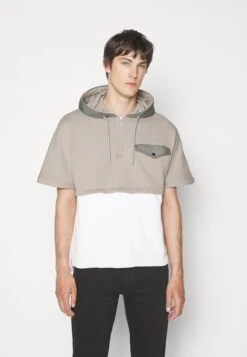 Emporio Armani Hoodie - Greige/Vanilla -Total Wear Store d6dc2b3399c745078847b65cb16596a0