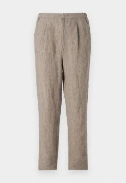Emporio Armani TROUSER - Trousers - Beige Scuro Melange -Total Wear Store d6ede21b1d994e3aac80a6df28bb673f