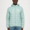 EA7 Emporio Armani TRAIN CORE LIGHT JACKET - Down Jacket - Blue Surf -Total Wear Store d6ee037664154207a0bccc5eeb3c3a2a