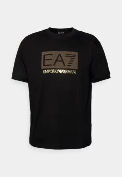 EA7 Emporio Armani Print T-Shirt - Black -Total Wear Store d7bc8bac14ff4889acde8d7d244c3eda