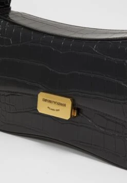 Emporio Armani Spalla Cocco Women Shoulder Bag - Handbag - Nero/Black -Total Wear Store d7d58c9ae8104d698dd88973a892b806