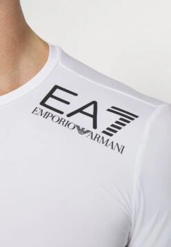 EA7 Emporio Armani Vigor - Print T-Shirt - White -Total Wear Store d7f037e7e4854a6c874a6535570abe21