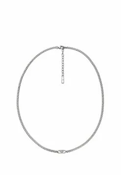 EMPORIO ARMANI MEN JEWELRY EAGLE LOGO - Necklace - Silver