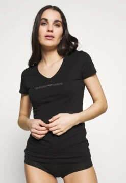 Emporio Armani Pyjama Top - Nero 8 Emporio Armani Pyjama Top - Nero -Total Wear Store d85e940167784cf4915474d752d1f786